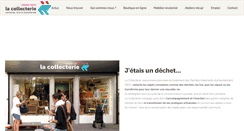 Desktop Screenshot of lacollecterie.org